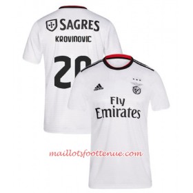 Maillot/Tenue Benfica Filip Krovinovic 20 Extérieur 2018/2019